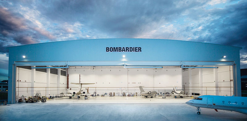Новый сервисный центр Bombardier
