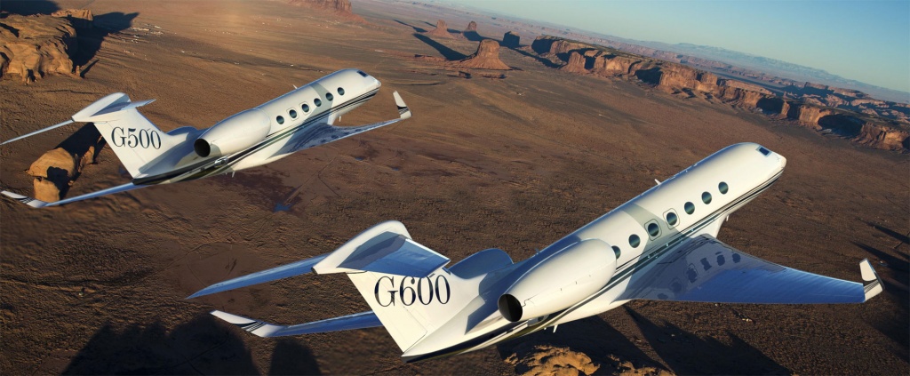 Gulfstream увеличивает дальность для G500 и G600